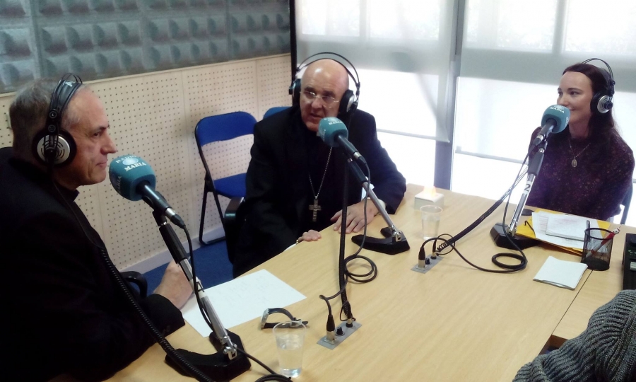 Entrevista al arzobispo en Radio Mar&iacute;a
