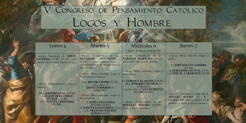 La Facultad de Filosofía de la Complutense acoge el V Congreso de Pensamiento Católico &#039;Logos y Hombre&#039;