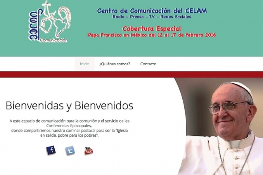 El CELAM lanza su nueva web de comunicaci&oacute;n