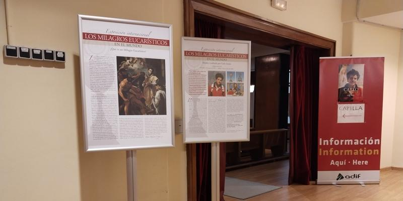 La capilla de la Facultad de Derecho de la Universidad Complutense de Madrid acoge la muestra &ldquo;Milagros Eucar&iacute;sticos&rdquo; dise&ntilde;ada y creada por san Carlo Acutis.
