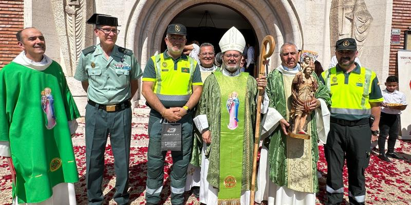 El obispo auxiliar de Madrid, Vicente Mart&iacute;n, en la Jornada de Responsabilidad en el Tr&aacute;fico: &laquo;Poneos en camino, s&iacute;, pero con prudencia, respeto al otro y sentido com&uacute;n&raquo;