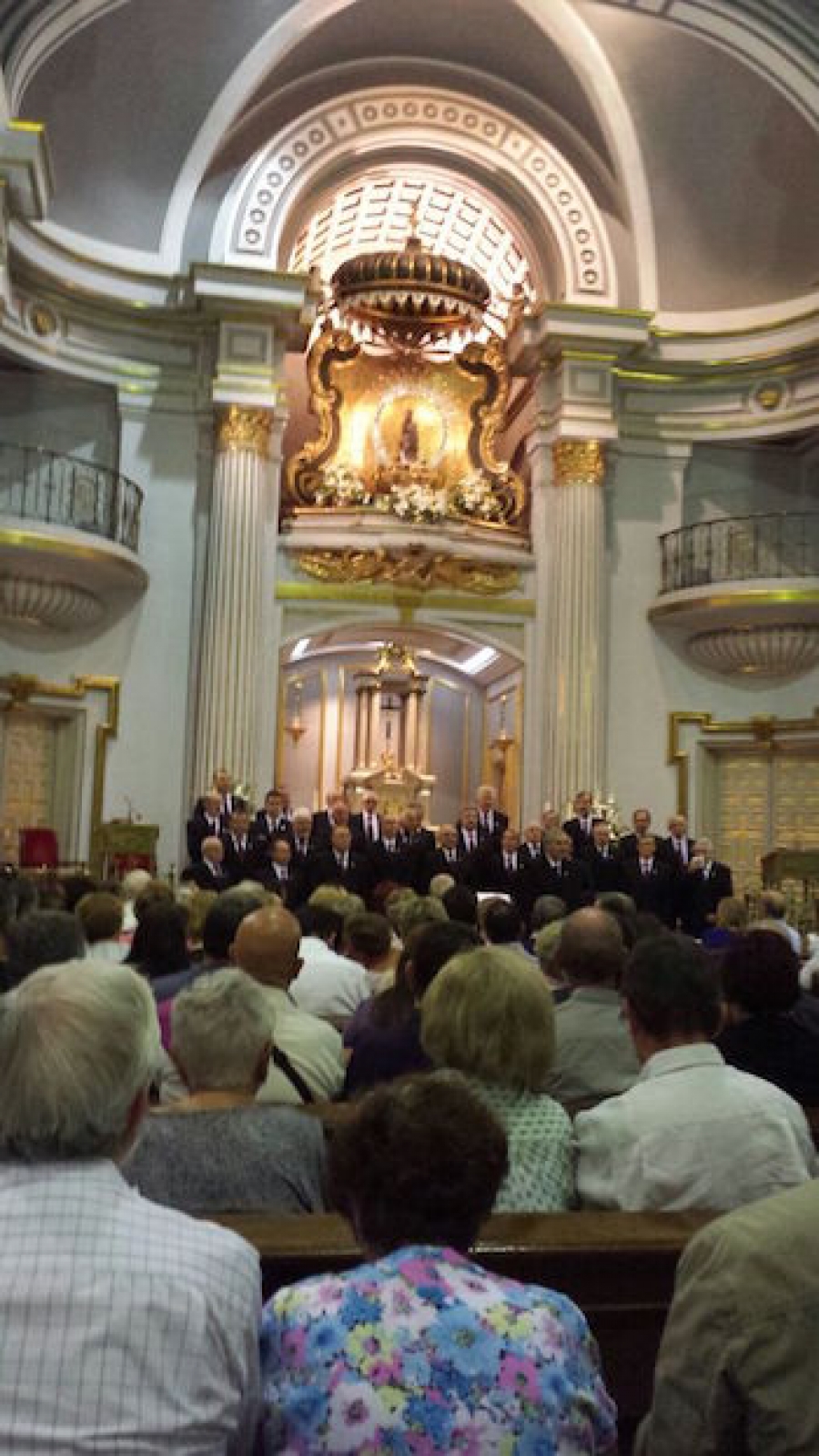 Recital de villancicos en la bas&iacute;lica de Atocha