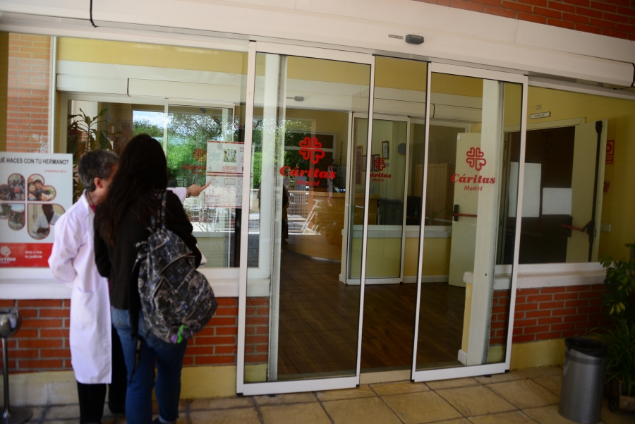 Encuentro de oraci&oacute;n de C&aacute;ritas Madrid con motivo de la Navidad