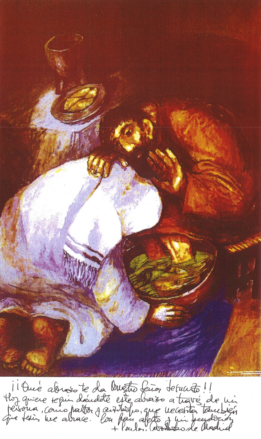 Monse&ntilde;or Osoro a los internos de Soto del Real: &laquo;&iexcl;Qu&eacute; abrazo os da Jesucristo!&raquo;