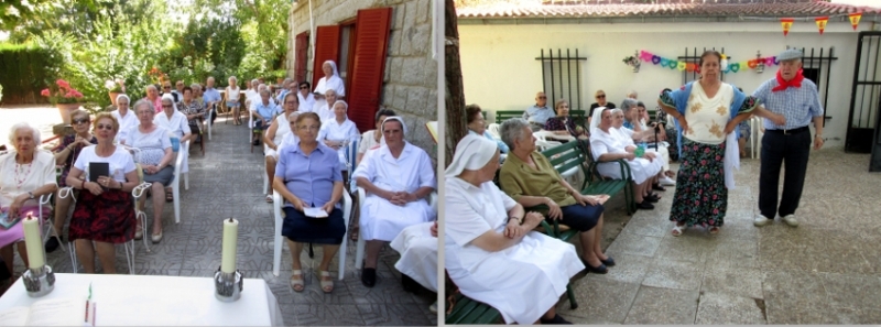 La casa Virgen Milagrosa de Guadarrama acoge la segunda tanda de convivencias para los mayores de la Milagrosa