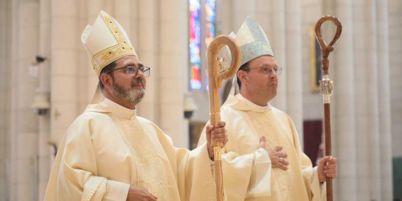 Emoción y solemnidad en Madrid, que ya tiene dos nuevos obispos auxiliares, José Antonio Álvarez y Vicente Martín: «Nos incorporamos con ilusión en el proyecto evangelizador diocesano»