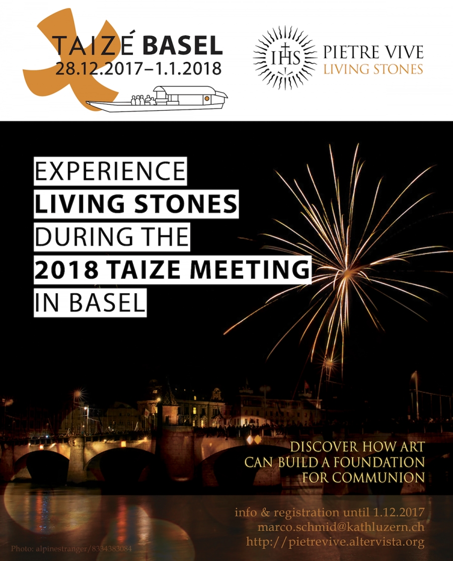 Piedras Vivas colabora en el encuentro de Taizé en la ciudad suiza de Basilea