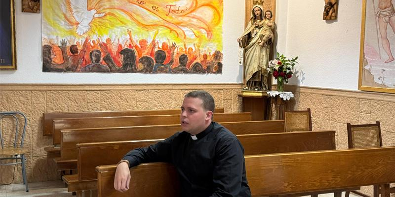 Juan Ordu&ntilde;a ser&aacute; sacerdote de Madrid el 24 de mayo: &laquo;Me miro las manos y pienso que estas van a ser las manos de Jes&uacute;s&raquo;