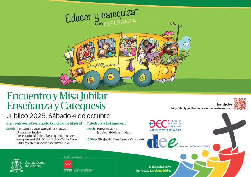 Misa Jubilar para los Catequistas y los Educadores en la Catedral de la Almudena