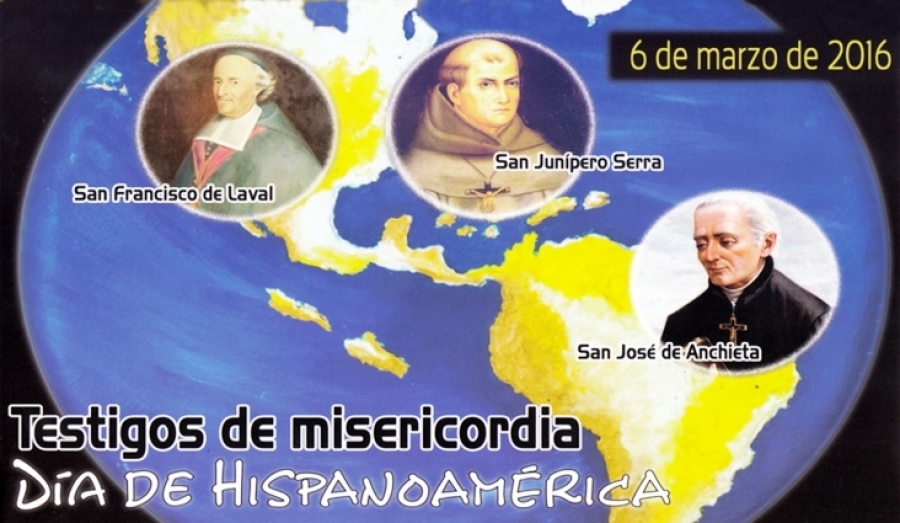 'Testigos de misericordia', lema del D&iacute;a de Hispanoam&eacute;rica
