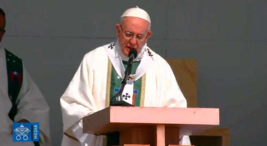 Homil&iacute;a del Papa Francisco en la Misa en Santiago de Chile
