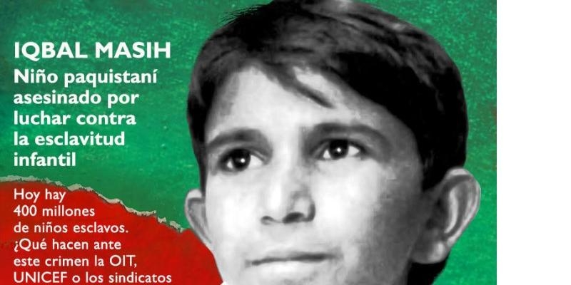 El Movimiento Cultural Cristiano recuerda que el 16 de abril se celebra el D&iacute;a Internacional contra la esclavitud infantil