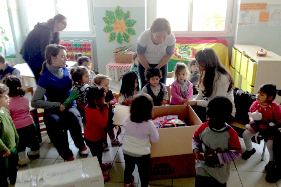 La embajada de Bolivia ante el Vaticano coordina entrega de ayuda a refugiados