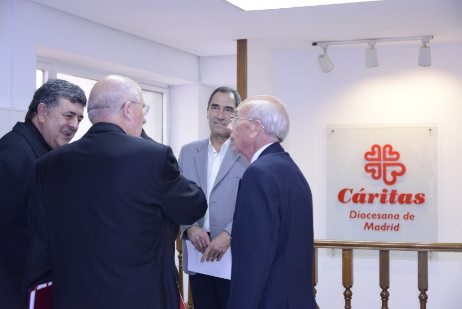 El cardenal Osoro participa en una cena-homenaje a Julio Beamonte y Pablo González