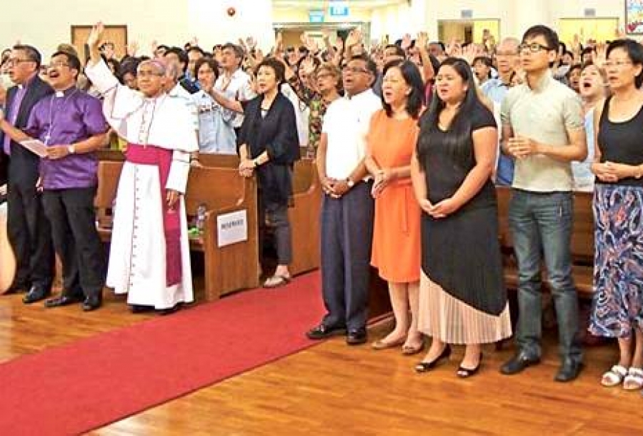1000 nuevos cat&oacute;licos en Singapur esta Pascua