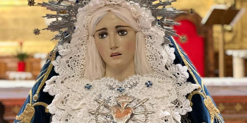 San Sebastián Mártir de Carabanchel organiza este viernes el tradicional besamanos a Nuestra Señora de los Dolores