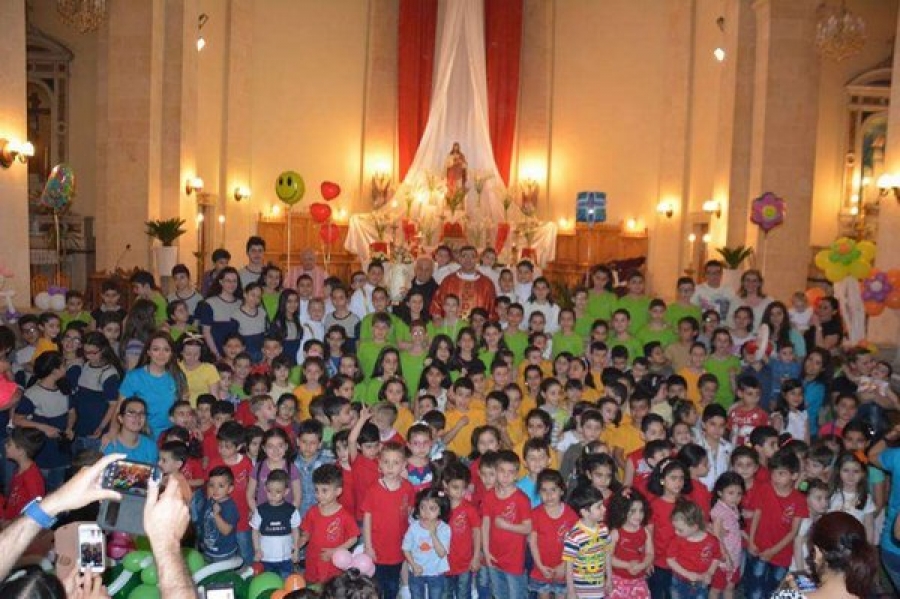 En ciudad m&aacute;s devastada Siria, los ni&ntilde;os tienen un oratorio &laquo;a prueba de bombas&raquo;