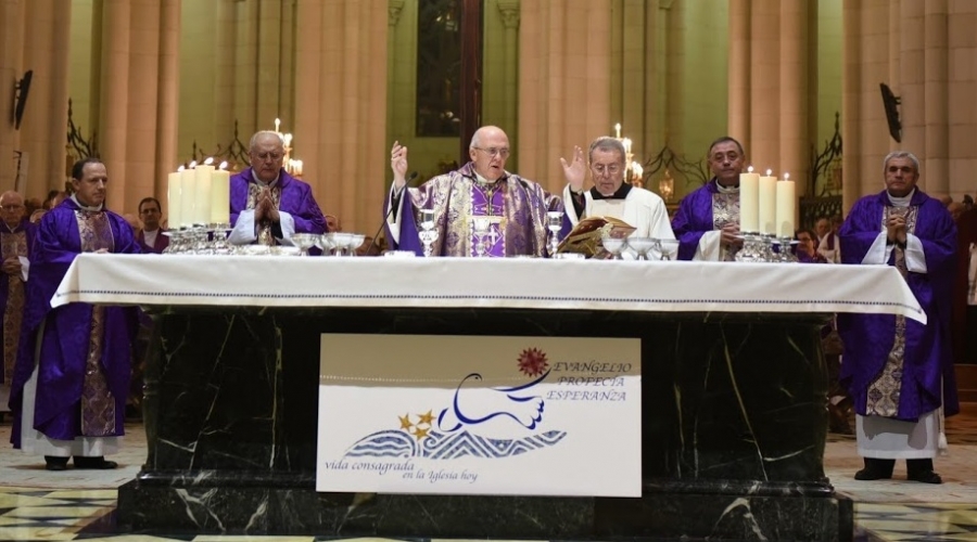 El Arzobispo de Madrid preside esta tarde una Misa en la Catedral con motivo de la Jornada de la Vida Consagrada