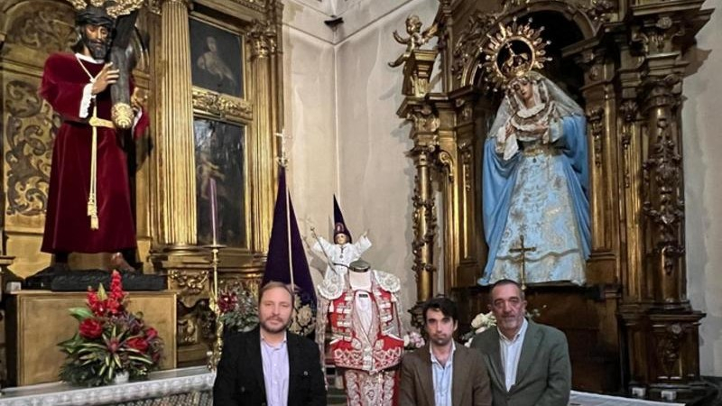 Mar&iacute;a Sant&iacute;sima de las Angustias lucir&aacute; una saya confeccionada con un traje de luces del torero &Aacute;lvaro de Faranda: &laquo;Me siento muy orgulloso y feliz con esta donaci&oacute;n&raquo;