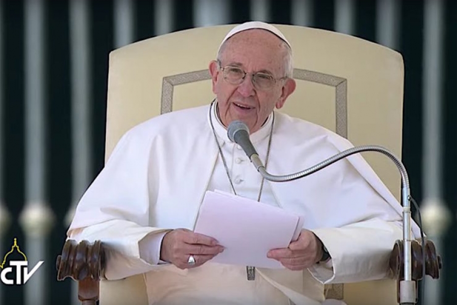 Francisco en la audiencia: &iquest;Cu&aacute;l es el secreto para mantenernos alegres en la esperanza?