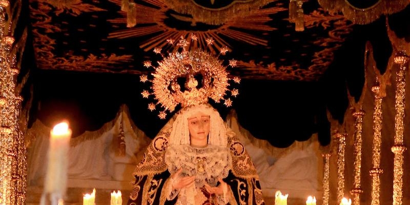 La cofradía de Nuestra Señora de la Soledad de Galapagar celebra un triduo en honor al Cristo de la Buena Muerte