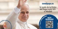 Ya es posible inscribirse como voluntario para la visita del Papa Le&oacute;n XIV a Madrid