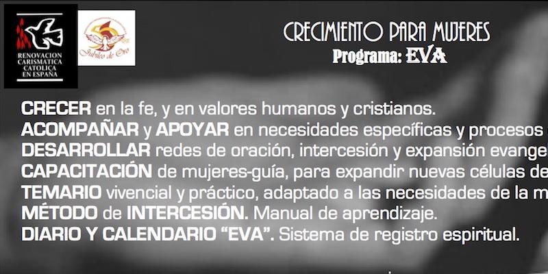 La Renovación Carismática Católica en España ofrece el programa EVA, un curso de crecimiento para mujeres