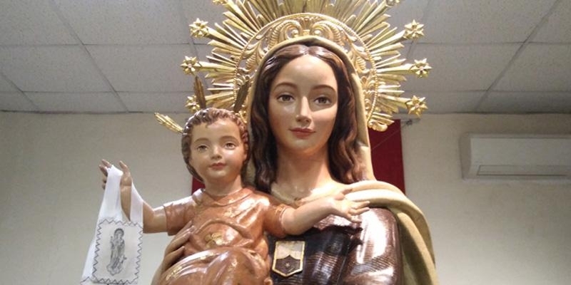 La parroquia de Santa Teresa y Santa Isabel celebra la festividad de la Virgen del Carmen
