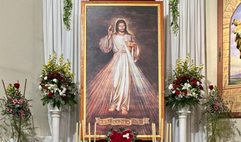 La parroquia Virgen del Mar celebra un triduo como preparaci&oacute;n a la fiesta de la Divina Misericordia