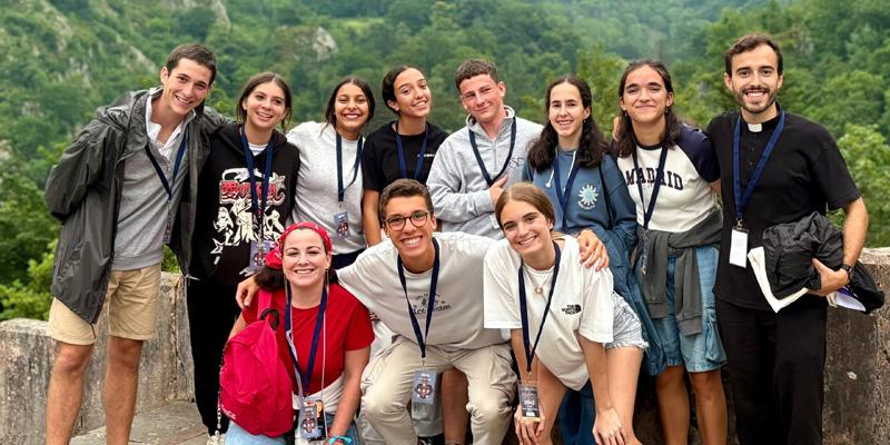J&oacute;venes madrile&ntilde;os en la segunda JEMJ en Covadonga: &laquo;El Se&ntilde;or ha derramado corazones nuevos&raquo;