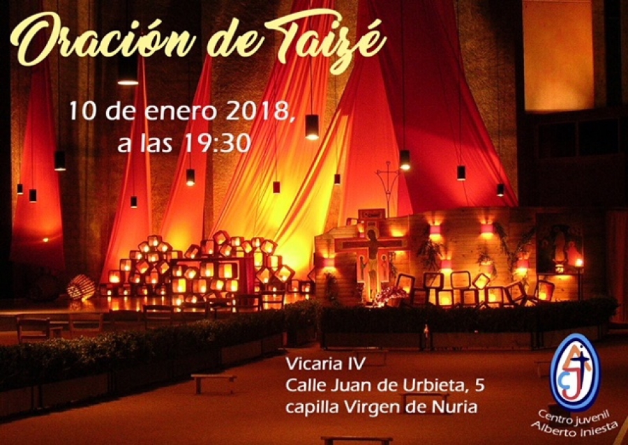 El Centro Juvenil Alberto Iniesta acoge este miércoles una oración de Taizé