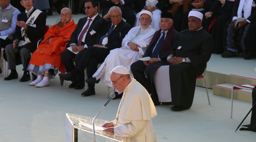 El Papa y otros l&iacute;deres religiosos alientan a vivir la amistad y la unidad