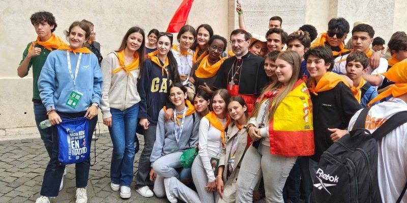 Los adolescentes madrile&ntilde;os &laquo;ganan&raquo; el jubileo en Roma: &laquo;Hemos vivido la experiencia de ser Iglesia y agradecido la vida del Papa Francisco&raquo;