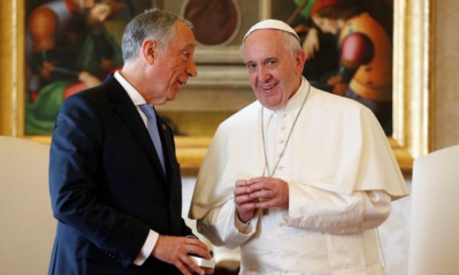 El presidente de Portugal invita al Papa por el centenario de F&aacute;tima