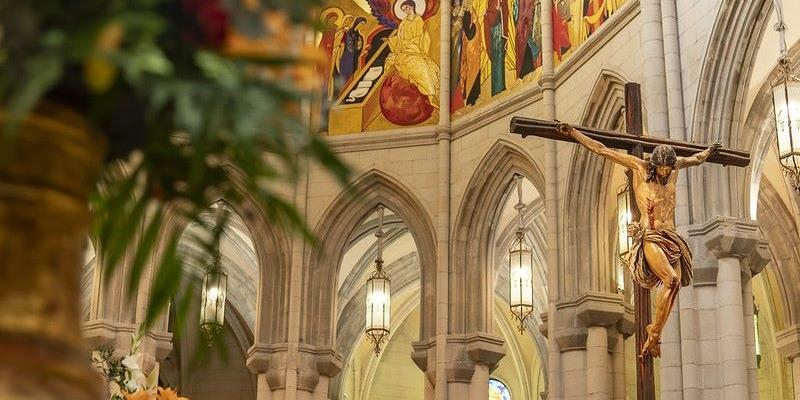El cardenal Jos&eacute; Cobo preside en la catedral de la Almudena la Misa de inicio del curso pastoral 2025-2026 de la Curia