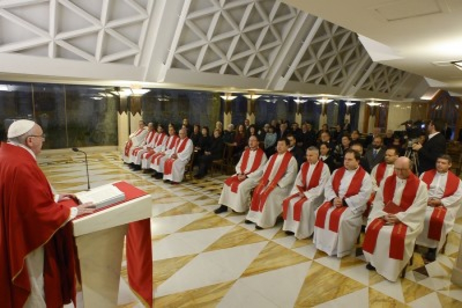 El Papa en Santa Marta: &lsquo;Pidamos la gracia de tener la humildad de Juan Bautista&rsquo;
