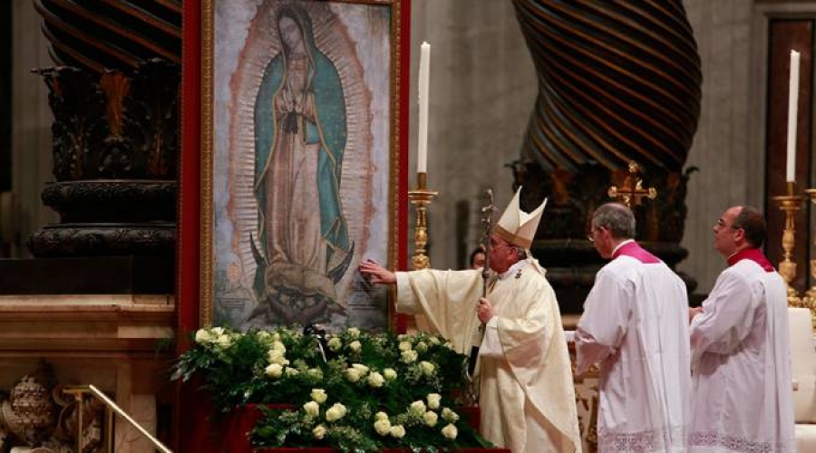 Mensaje del Papa Francisco en M&eacute;xico fue elaborado por la Virgen de Guadalupe, dice Obispo