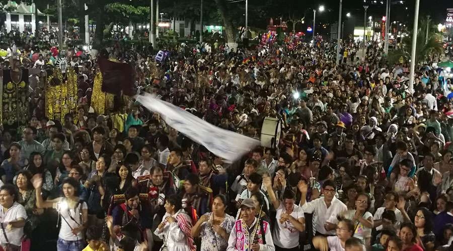 Con procesi&oacute;n y vigilia Puerto Maldonado espera al Papa Francisco