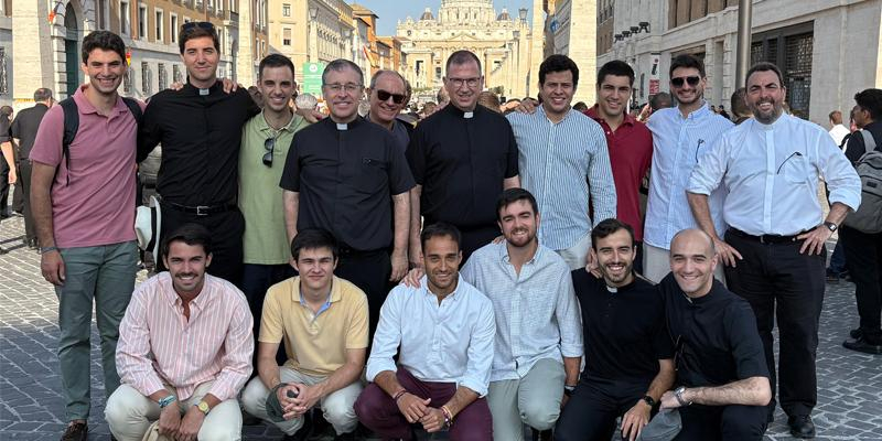 Seminaristas de Madrid, desde el Jubileo en Roma: &laquo;Hay mucha esperanza porque no dejan de surgir vocaciones&raquo;