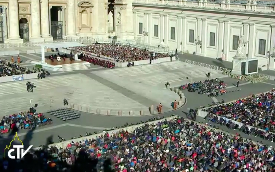 El Papa a los peregrinos de Irak, Jordania y Medio Oriente: &laquo;La cuaresma es un camino de esperanza&raquo;