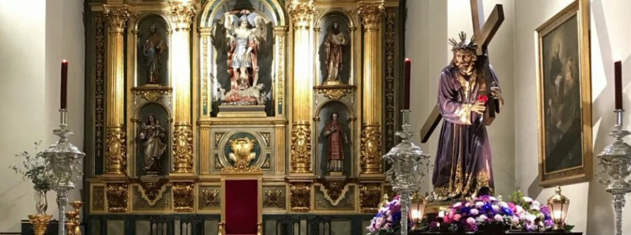 San Miguel de Fuencarral organiza una procesión con Nuestro Padre Jesús con la Cruz a Cuestas