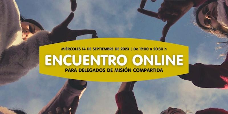 Los delegados de Misión Compartida inauguran el curso con un encuentro virtual