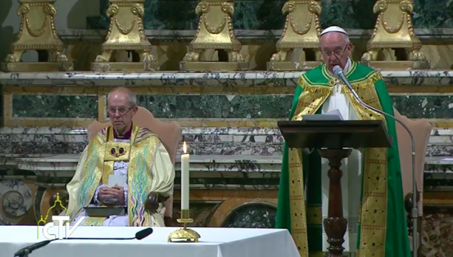 El Papa invita a los anglicanos a ser juntos &laquo;promotores de un ecumenismo audaz y real&raquo;