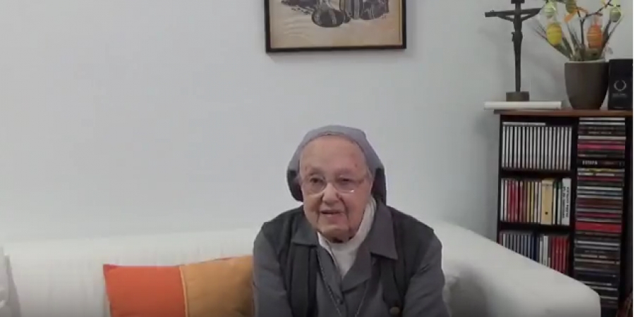 La hermana Fabiana Palenzuela ofrece su testimonio misionero