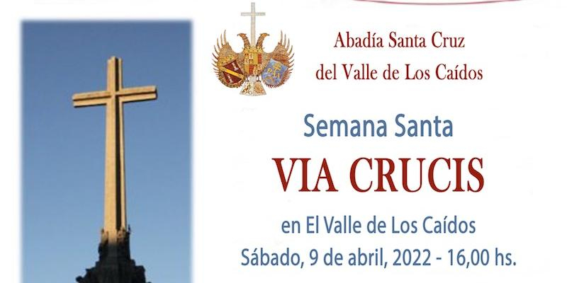 La Abadía Santa Cruz del Valle de los Caídos inaugura la Semana Santa con el tradicional vía crucis monumental