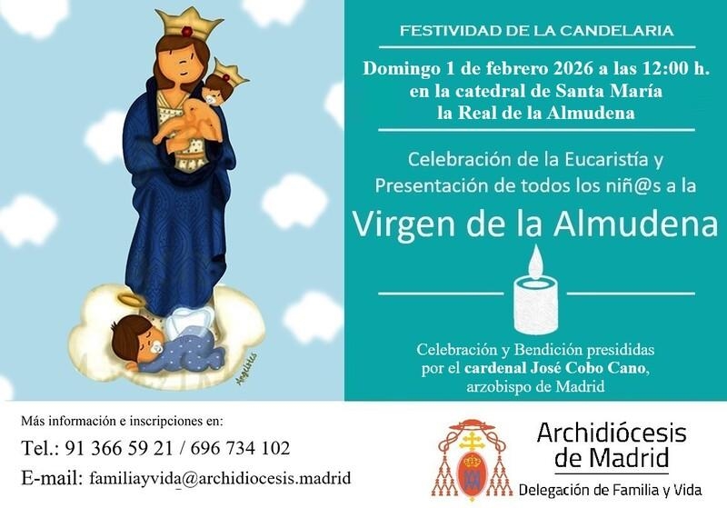 Fiesta de la Calendaria: Misa y Presentaci&oacute;n de ni&ntilde;os a la Virgen de la Almudena