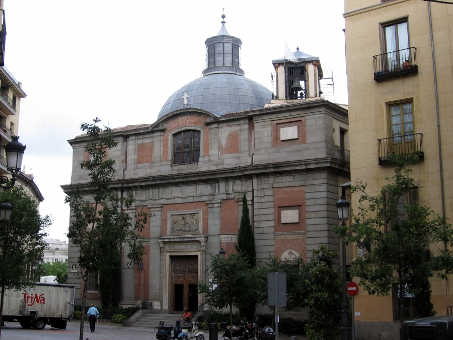 Iglesia de Santiago, lugar donde da comienzo la ruta