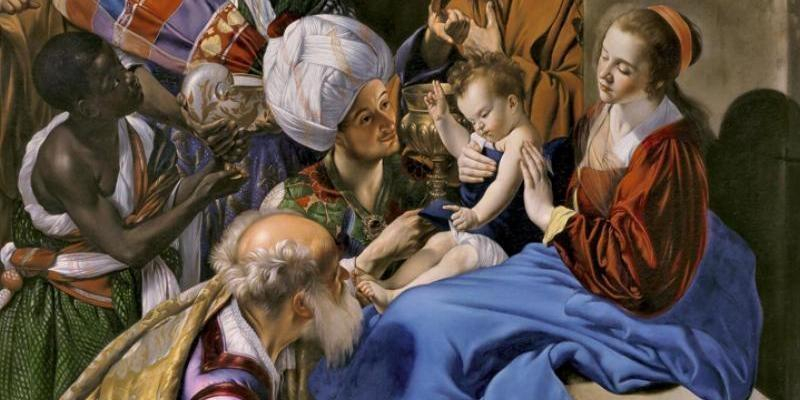 Los Magos de Oriente visitan a los niños en Nuestra Señora de Valvanera de San Sebastián de los Reyes