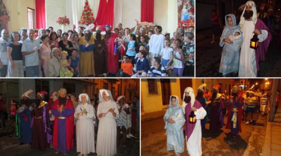 Fieles cubanos celebran por tercer a&ntilde;o &laquo;cabalgata navide&ntilde;a&raquo; en Camag&uuml;ey