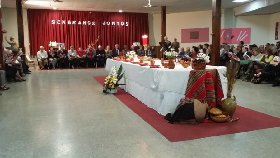 Celebraci&oacute;n del SEDER en la parroquia Nuestra Se&ntilde;ora de las Delicias
